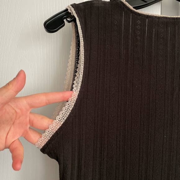 La Vie En Rose Pointelle Night Gown Dress - Picture 4 of 6